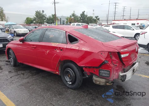 2018 Honda Accord Sport from USA, damaged, VIN 1HGCV1F38JA209859